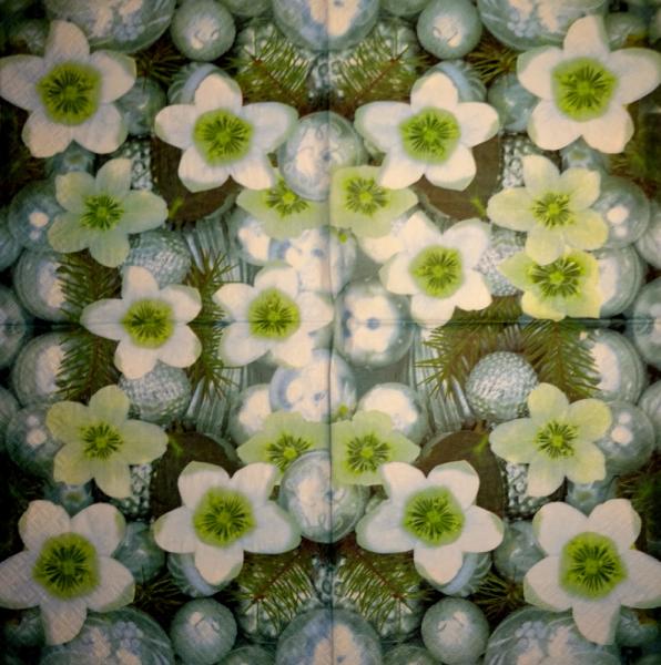 111 Christmas Flowers - 3-ply - Stewo